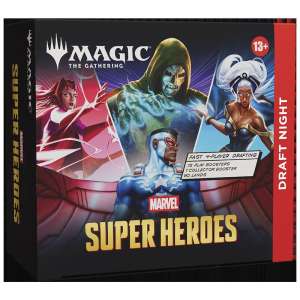 Magic The Gathering Marvel Super Heroes Draft Night box