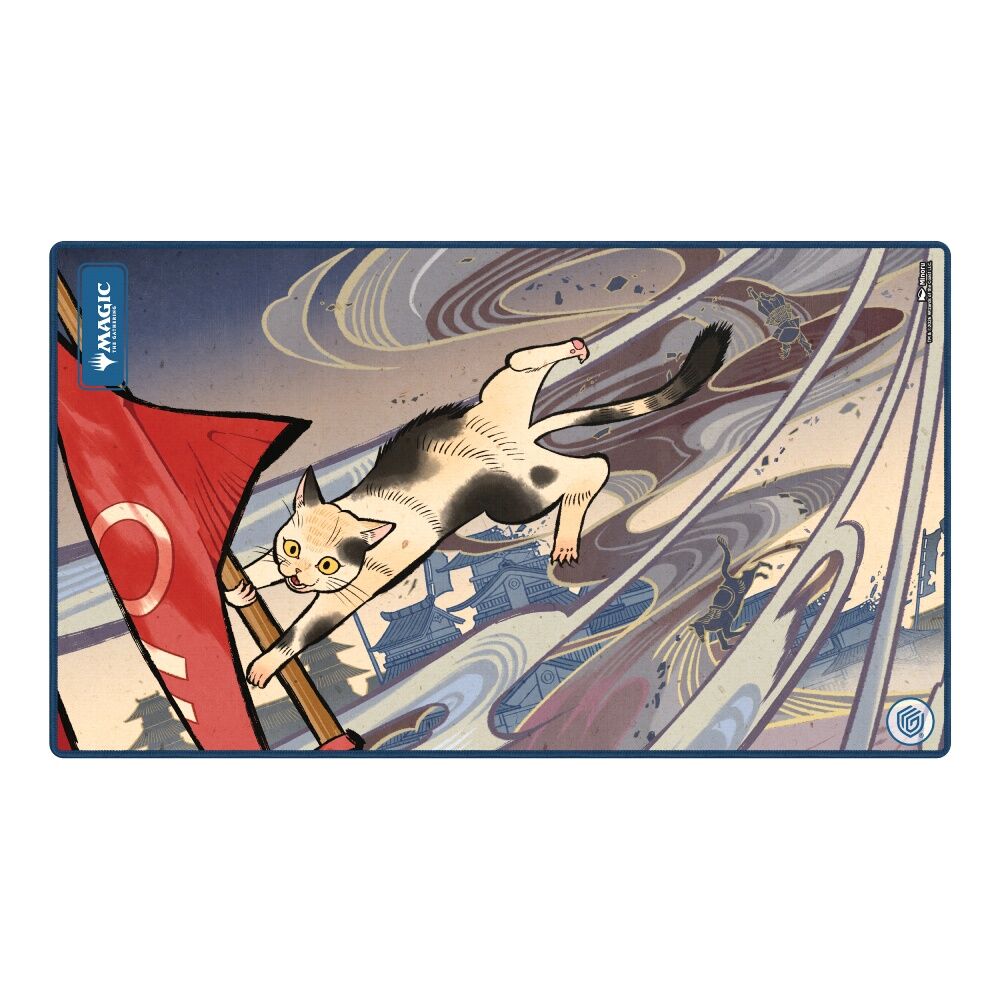 Ultimate Guard Cyclonic Rift Strixhaven MTG playmat blue spell artwork