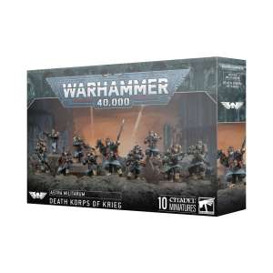Warhammer 40k Death Korps of Krieg miniature soldiers Astra Militarum
