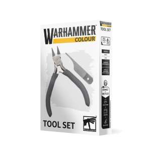 Warhammer Colour Tool Set clippers mould line remover hobby tools