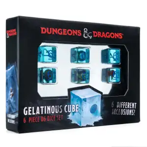Fanroll: D&D Gelatinous Cube 6-Pack (6d6)