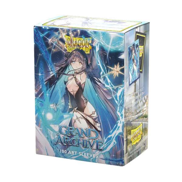 Dragon Shield Raziel Archangel of Libra Matte Dual Art sleeves Grand Archive 100 pack
