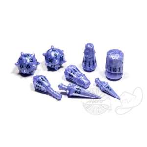 PolyHero Dice - Warrior 8 Dice Set (Various Colours)