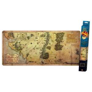 Lord of the Rings Trilogy themed map XXL gaming mat 90x40cm desk mat
