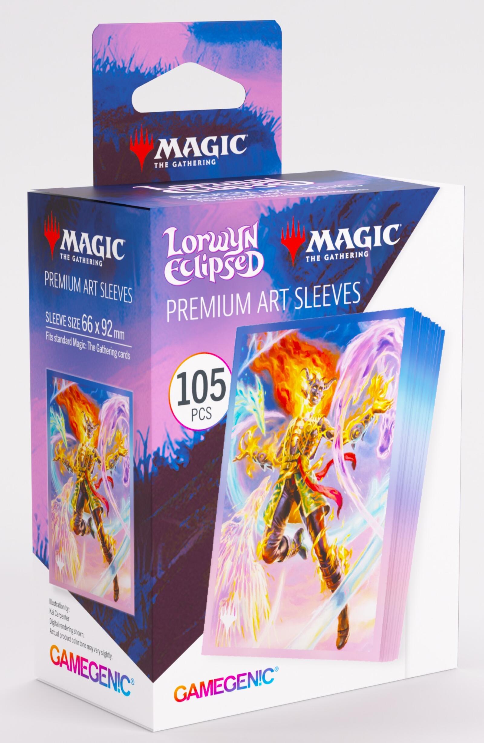 Gamegenic Lorwyn Eclipsed premium art sleeves Ashling the Limitless for Magic The Gathering