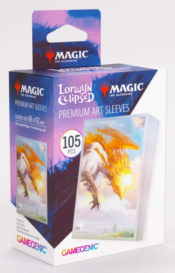 Gamegenic Lorwyn Eclipsed premium art sleeves Eirdu Carrier of Dawn for Magic The Gathering
