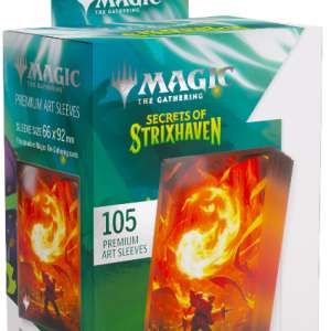 Gamegenic Secrets of Strixhaven premium art sleeves Mountain for Magic The Gathering