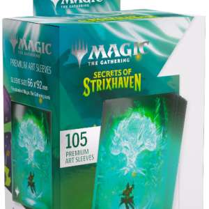 Gamegenic Magic The Gathering Secrets of Strixhaven Forest premium art sleeves for standard size cards