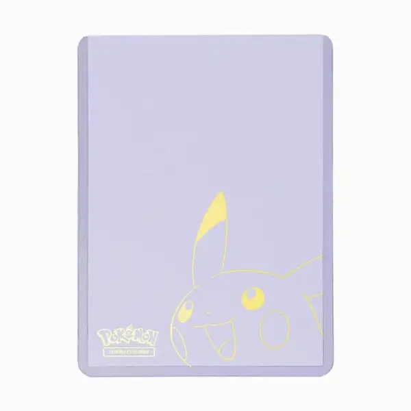 Pikachu Toploader and Penny Sleeves Combo Pack 25 count for Pokémon cards
