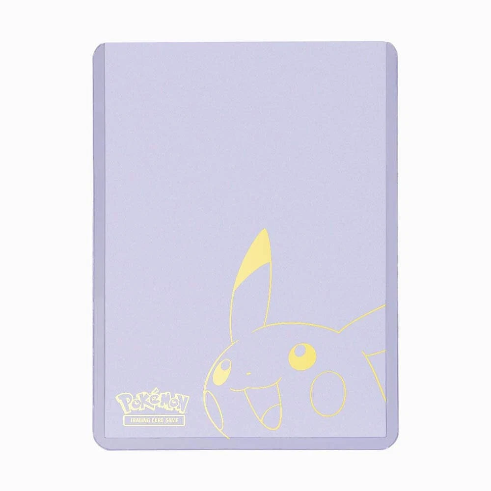 Pikachu Toploader and Penny Sleeves Combo Pack 25 count for Pokémon cards