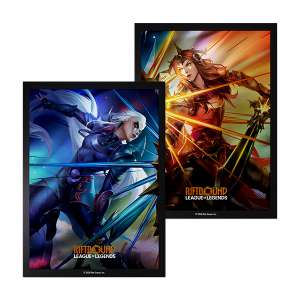 Riftbound League of Legends Vendetta Diana vs Leona premium card sleeves
