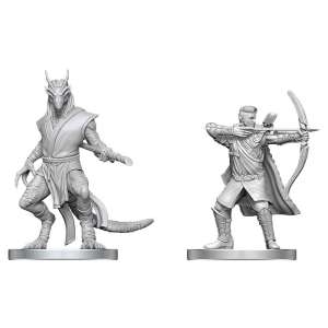 D&D Nolzur's Marvelous Miniatures: Elf Ranger & Dragonborn Monk