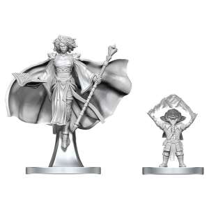 D&D Nolzur's Marvelous Miniatures: Gnome Warlock & Aasimar Wizard