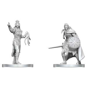 D&D Nolzur's Marvelous Miniatures: Drow Elite Warrior & Drow Priestess of Lolth