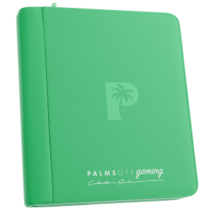 Collector's Series Top Loader Zip Binder - 4 Pocket - Green