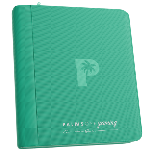 Collector's Series Top Loader Zip Binder - 4 Pocket - Turquoise