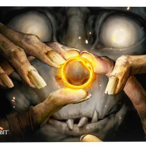 Gamegenic Magic The Gathering The Hobbit Shiny Playmat - My Precious