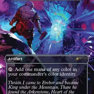 Secret Lair x The Hobbit: Arcane Signet as "Heart of the Mountain" [Foil Edition]