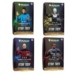 Magic Star Trek - Collector Surge Foil Commander Deck Set