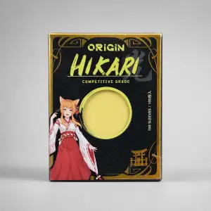 Origin - Hikari Yellow 100ct - Competitive Grade Card Sleeves